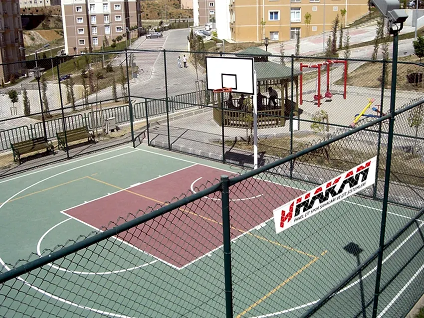basketbol sahası yapımı
