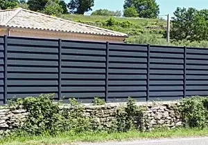 Galvaniz Panel Çit, Bahçe Çiti 75x100 Cm