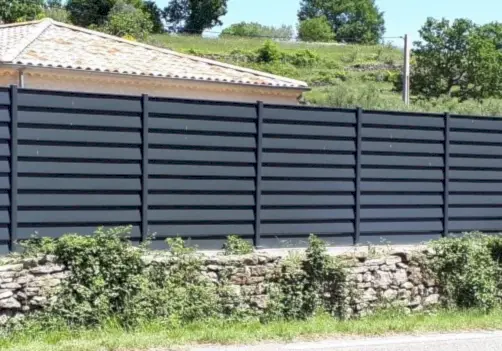 Galvaniz Panjur Panel Çit, Bahçe Çiti 70 Cm