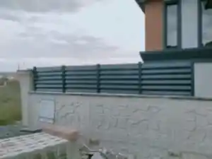 Galvaniz bahçe çiti