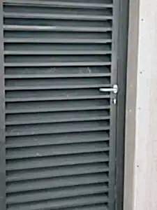 Galvaniz ızgara çit kapısı