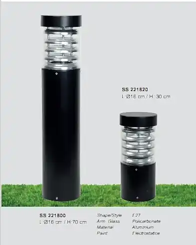 Bollard aydinlatma 30