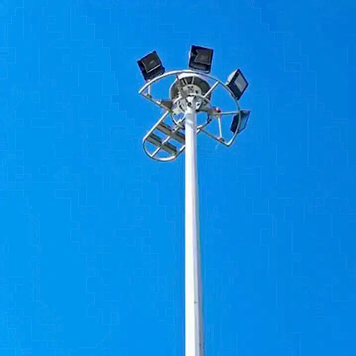 Poligon aydınlatma direkleri